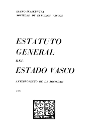Estatuto General del Estado Vasco