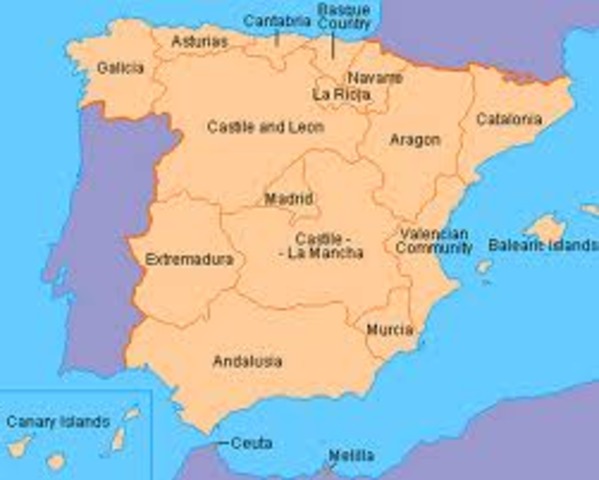 He inherits Aragon and Castile