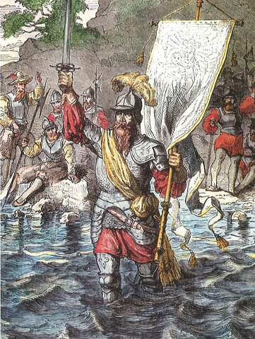 Vasco Núñez de Balboa descubre el Océano Pacífico.