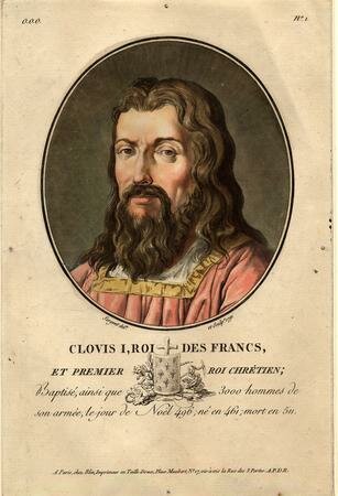 Clovis defeats the last roman army in western Europe