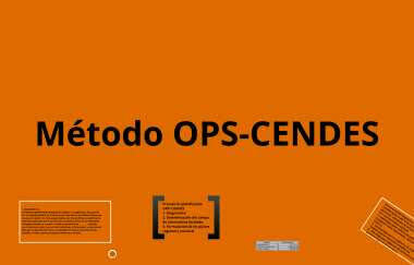 Método CEDES/OPS