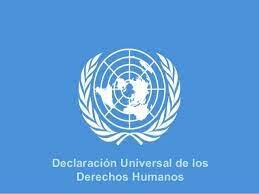 Declaración Universal de los Derechos del Hombre.