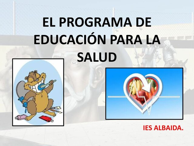 Salud y educación