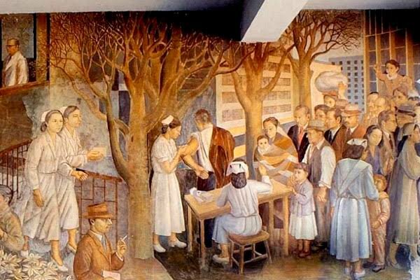 El tribunal del Protomedicato reguló la medicina.