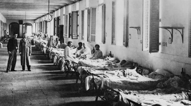 México tuvo 3 presidentes.Además de la inestabilidad política ,el país también sufrió catástrofes naturales y epidemias.