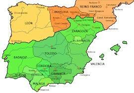 División de Al-Ándalus en taifas