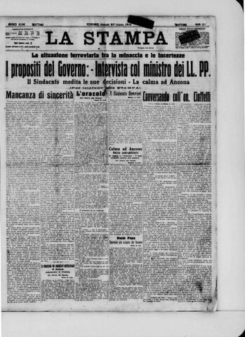 Ultimatum dell’Austria alla Serbia.