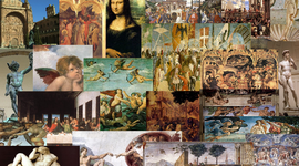 Timeline: El arte moderno, clásico y medieval por Naobi López.