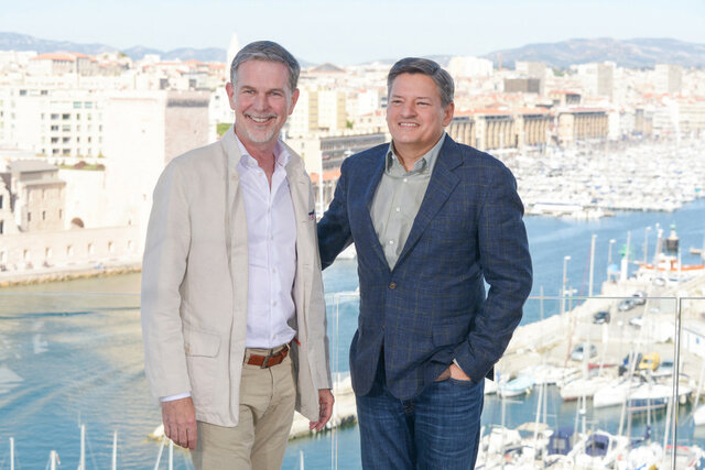 Reed Hastings meets Ted Sarandos