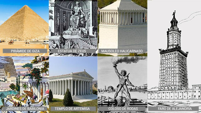 7 maravillas del mundo antiguo