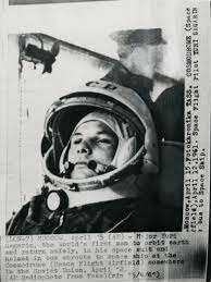 First man into Earth's orbit (USSR)