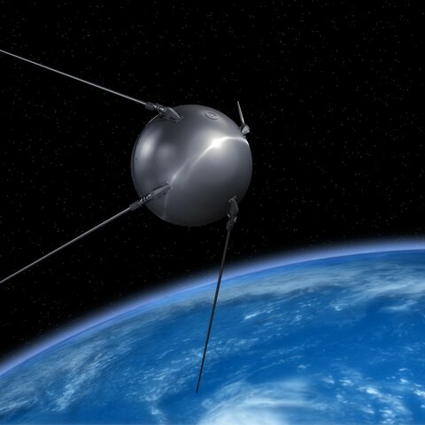 FIrst Satellite in Space by USA