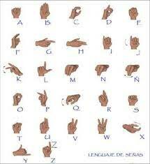 Lenguaje de señas