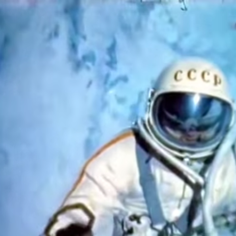 First Man to do an EVA by USSR