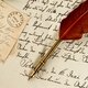 Writing paper letters antique quill credit shutterstock