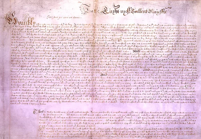 La Petición de Derechos.