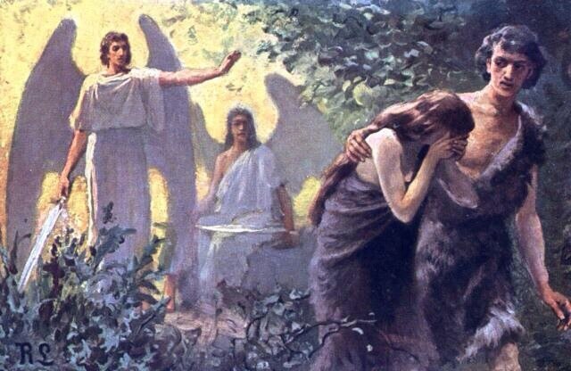 Humans are Created And Then Expelled From The Garden