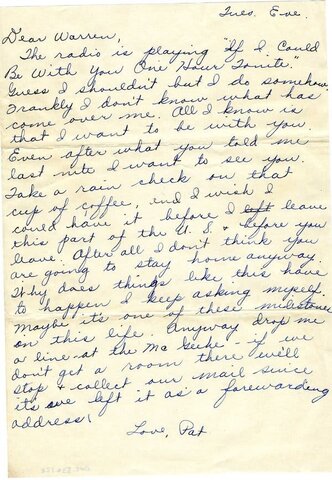 Churchill’s war letter