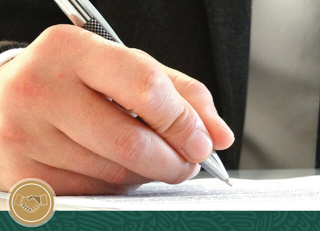 Firma de convenio entre el gobierno federal y las empresas fusionadas