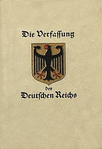 Constitución de Weimar