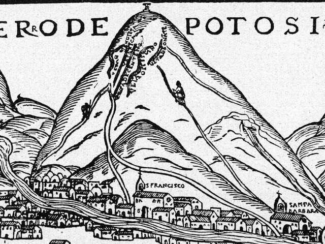 Silver Mint Founded in Potosi, South America