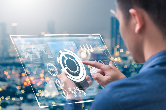 Near Future: Holographic Imaging Technology: Phones, watches, and computers.