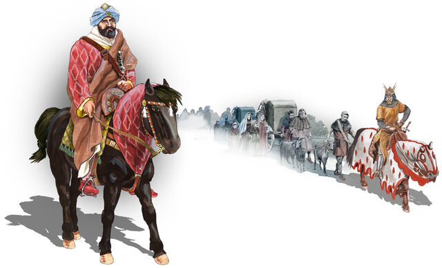 Almorávides llegan a Al-Ándalus