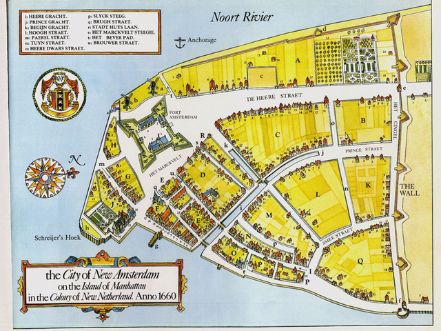 Sale of New Amesterdam to England
