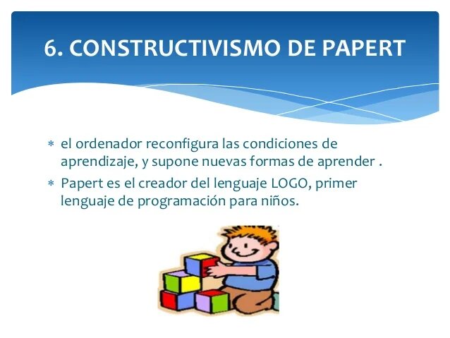 1961. El constructivismo de Papert