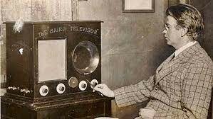 Nace la televisión por John logie,la primera transmisión se hizo en 1939 en estados unidos,