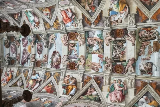 Sistine Chapel Ceiling Painting
