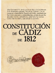 Constitución de Cádiz