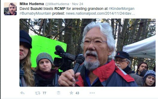 BC: Burnaby Mountain Pipeline Protests