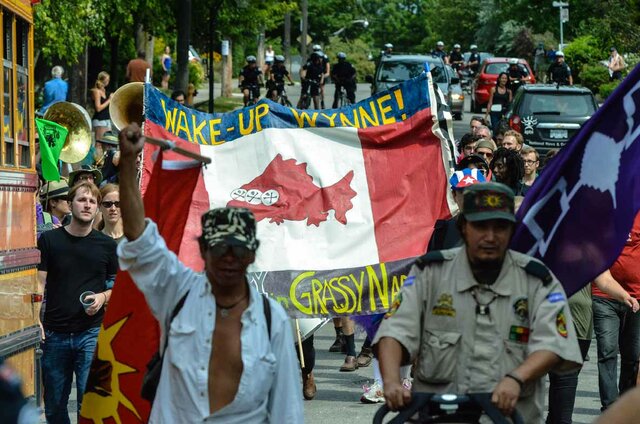 Ontario: Grassy Narrows Blockade