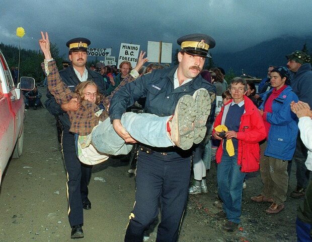 BC: Clayoquot Sound Logging Protests