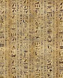 Los egipcios usaban jeroglíficos
