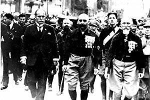 I fascisti marciano su Roma