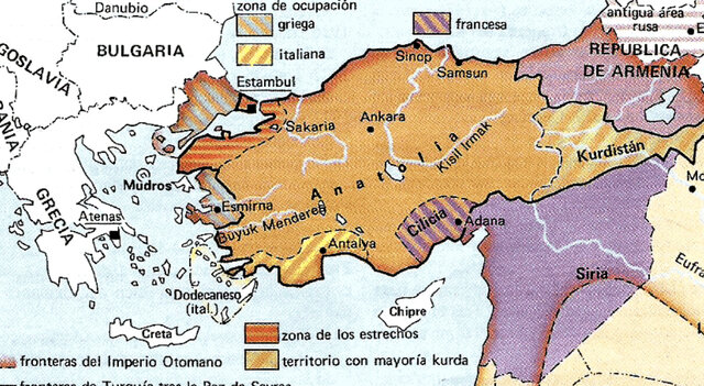 Tratado de Sévres con Turquía