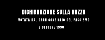 Il Gran Consiglio del Fascismo approva la "Dichiarazione sulla Razza"