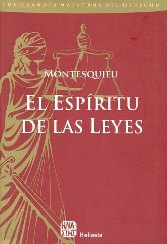 Montesquieu: Legeen izpiritua