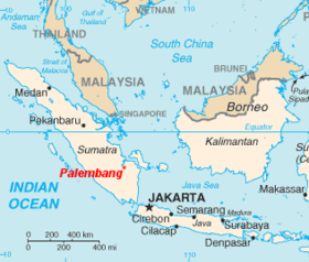 Batalla de palembang