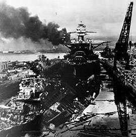Attacco dei giapponesi alla base USA di Pearl Harbour