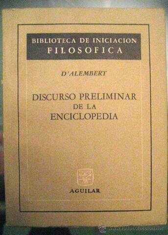 D´Alembert: Filosofia osagaiak