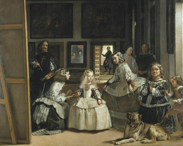 Velázquez pinta Las Menines