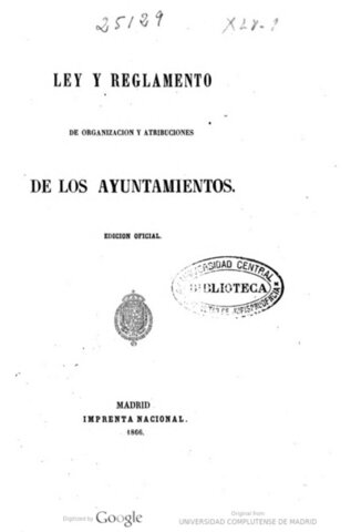 Ley de Ayuntamientos