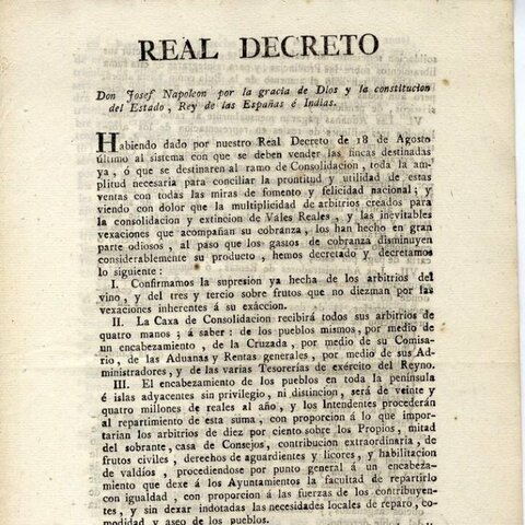 Decreto de Napoleón