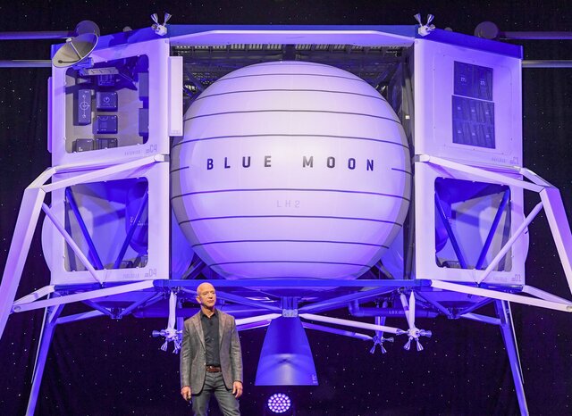 Blue Origin works with NASA