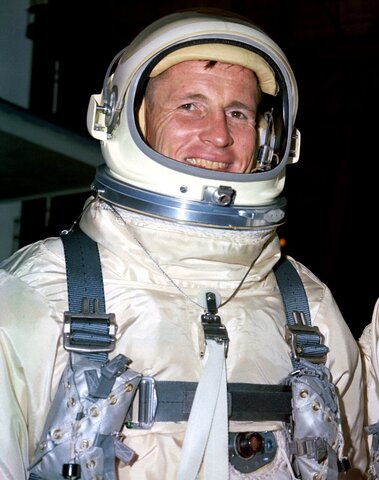 First man to do an EVA - US