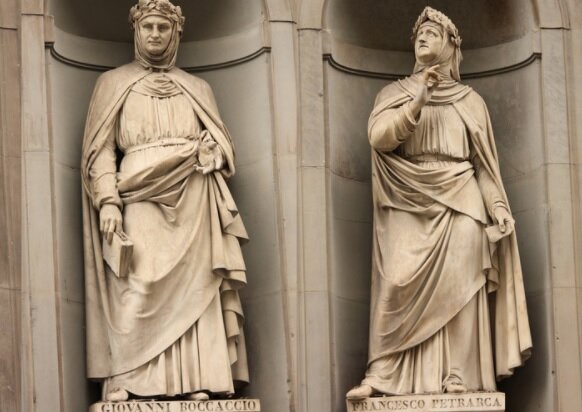 Boccaccio incontra Petrarca