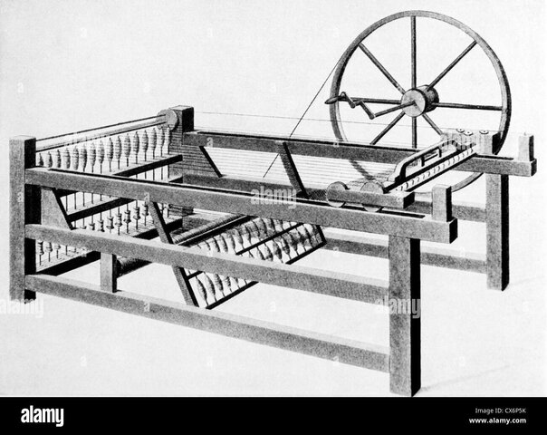 James Hargreaves inventa la Spinning Jenny
